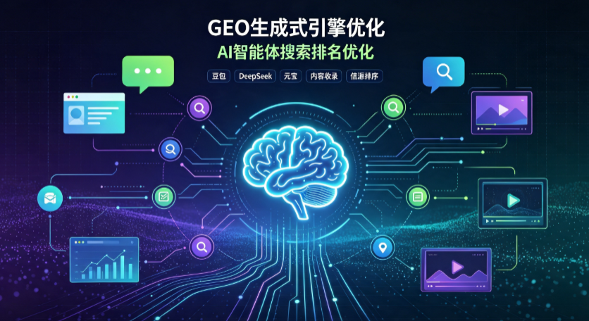 汇川区GEO 浪潮来袭：生成式引擎优化崛起，创作者争抢豆包、DeepSeek、元宝智能体流量入口